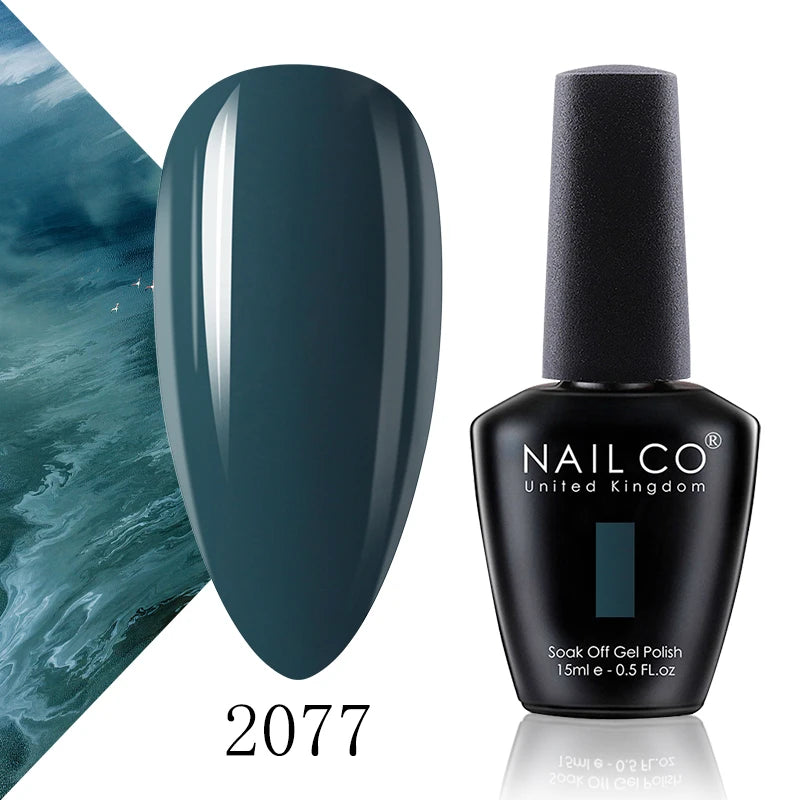 NAILCO 131 Colors Nail Gel Polish Off LED Semi Permanant Art Hybrid