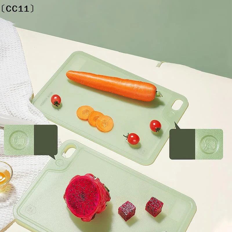 Double-sided Antimicrobial Cutting Board Kitchen Household Baby Qme