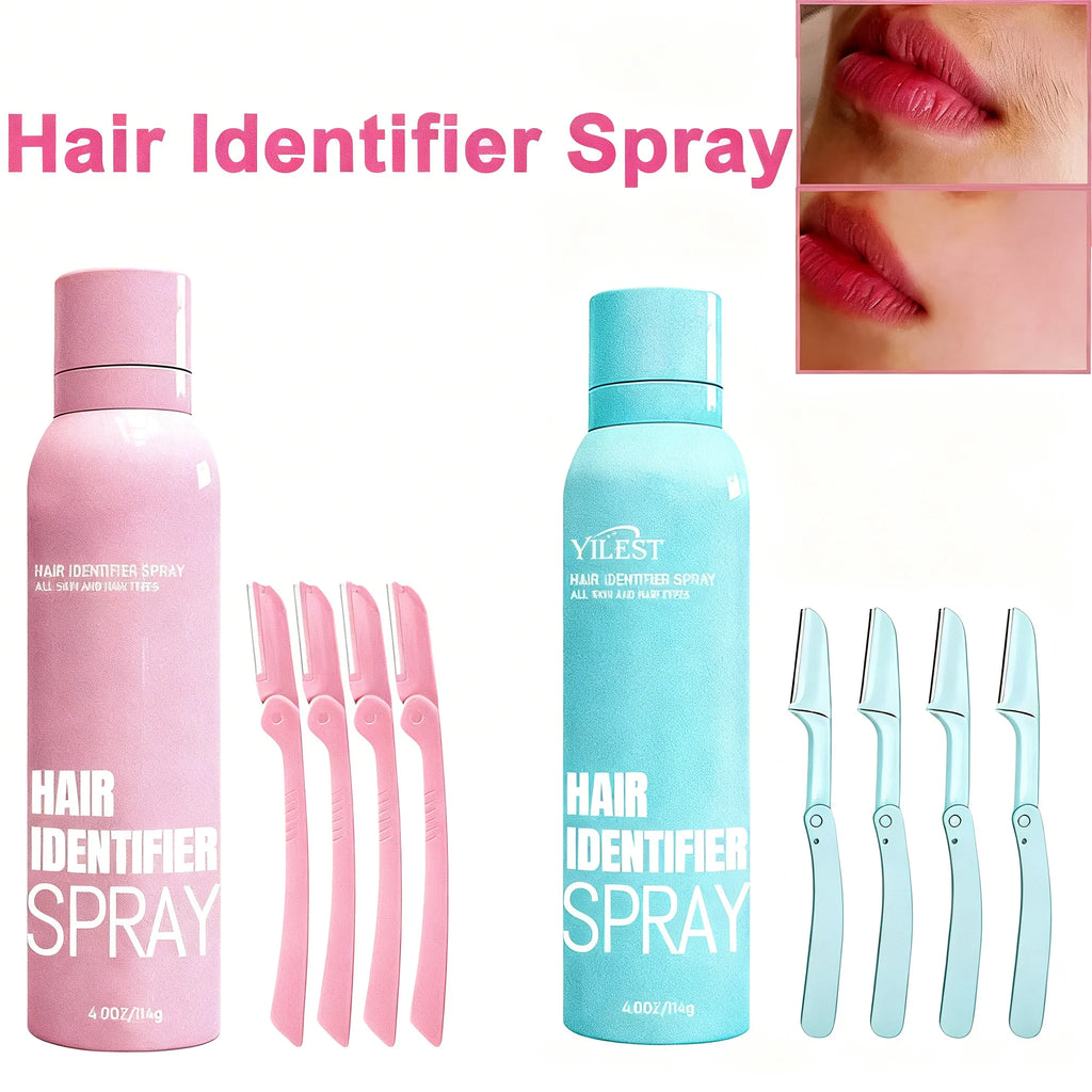Hair Identifier Spray Face Shaving Skin Body Dermaplaning Razors Qme