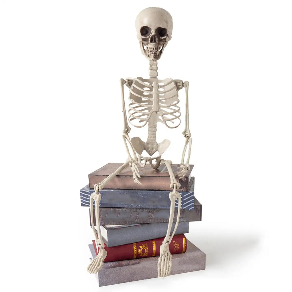 Skeletons Halloween 2ft Outdoor Human Bone Decorations Skull Props Qme