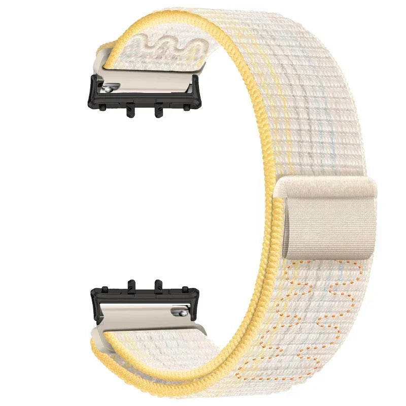 Nylon Loop Strap Samsung Galaxy Fit 3 Adjustable Elastic Bracelet
