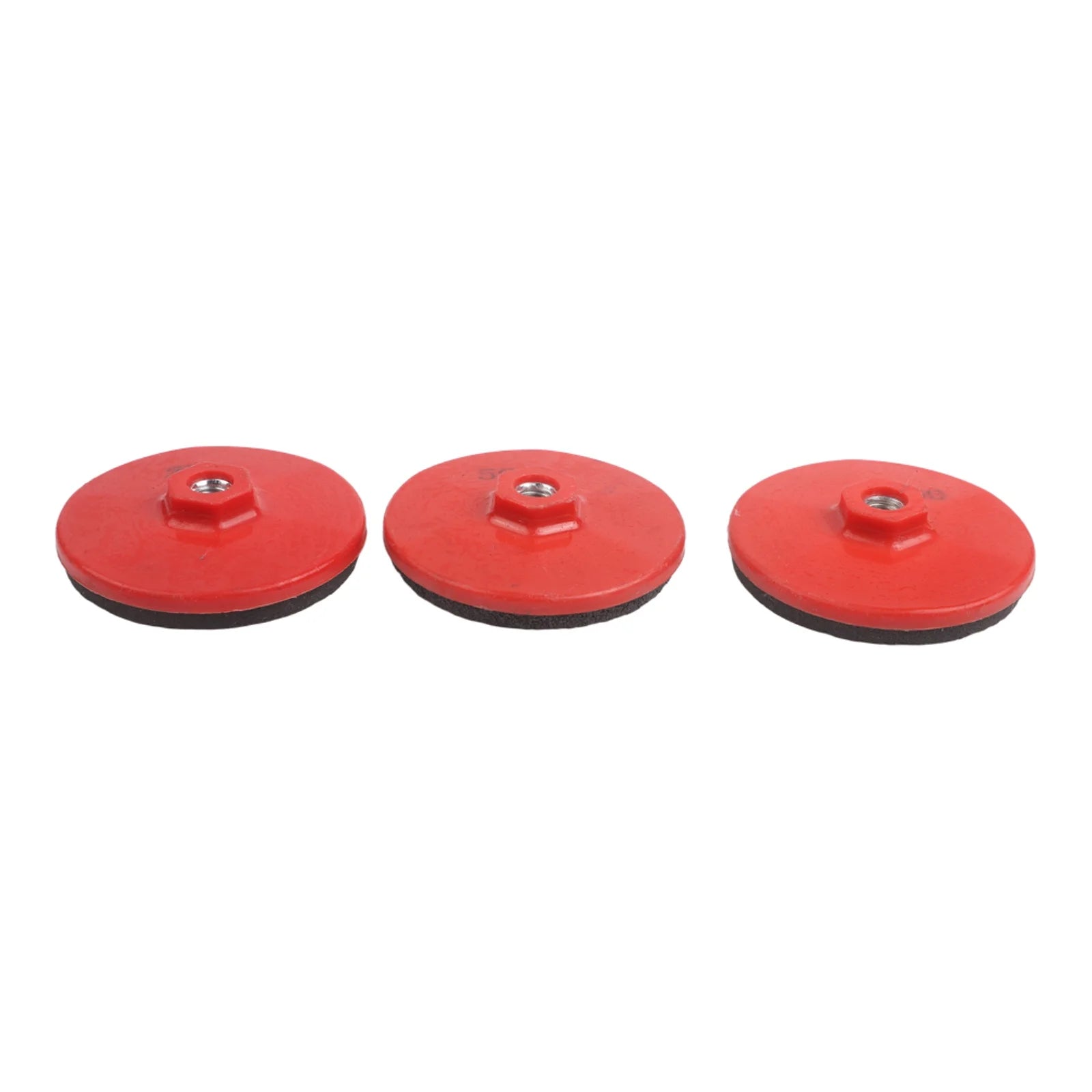 3Pcs/set Polished Wafer Dis Grinding Polishing Pads Wet Dry Sanding Disc 50/100/200 Grit For Granite Marble Stone Ceramic Qme