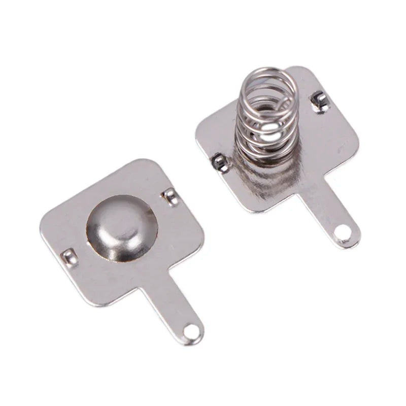 DIY Accessories 18650 Battery Sheet Spring Contact Box Positive Qme