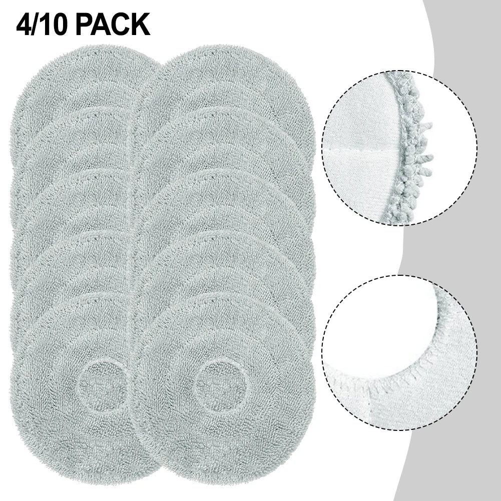 Mop Pads For Dreama For L10 Ultra For L10S Ultra For X50 Ultra For Mova For P50 Microfiber Robot Mop Cloth Vacuum Parts & Acces Qme