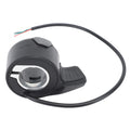 Electric Thumb Throttle Ergonomic Design Throttle Thumb Accelerator for NIU KQi2 KQi2 Pro KQi3 KQi3 Pro Qme black