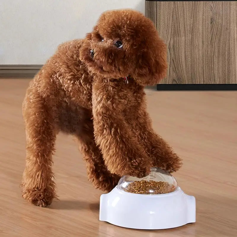 Interactive Dog Supports Dispenser Puppy Pet Tough Slow Feeder Qme