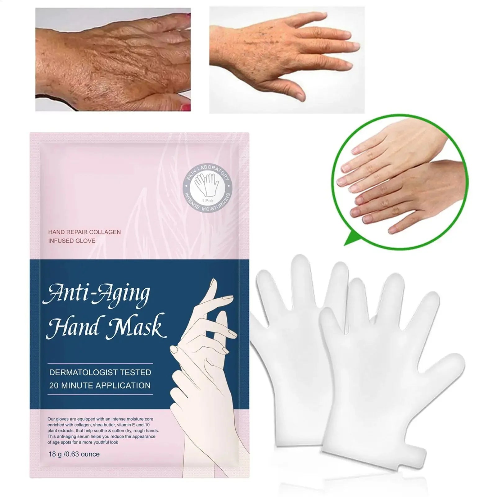 Vitamin E Foot Mask Manuka Honey Nourishing Long-lasting Moisturizing Hydrating Exfoliating Remove Dead Skin Foot Skin Care Qme
