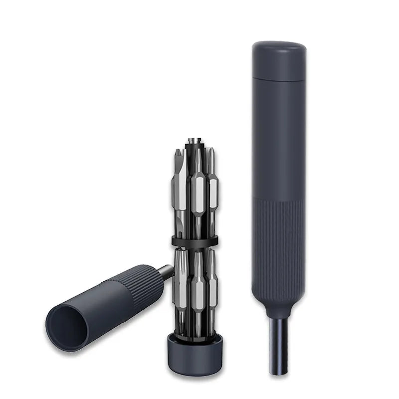 Professional Mini Precision Screwdriver Compact Repair Tool Mobile Qme GRAY