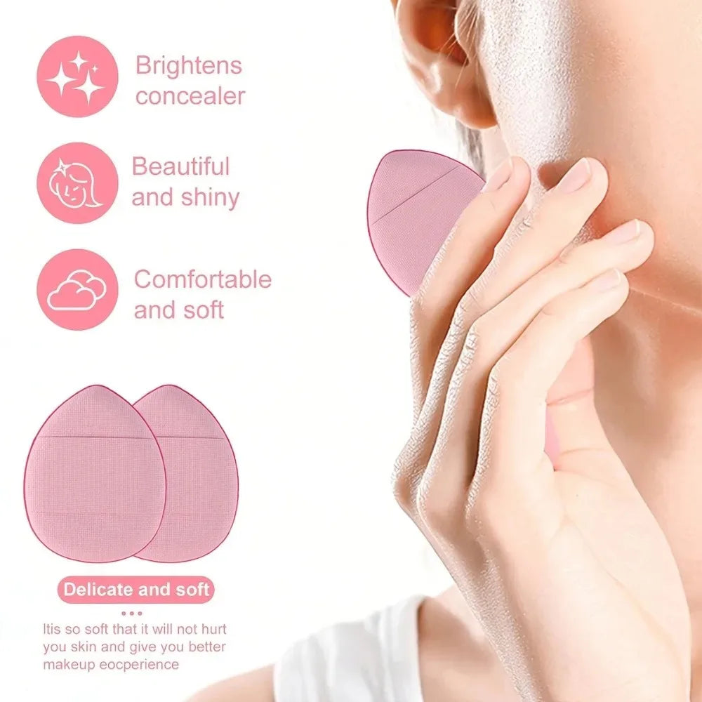 Makeup Sponge Powder Puff Beauty Make Up Concealer Liquid Foundation Qme