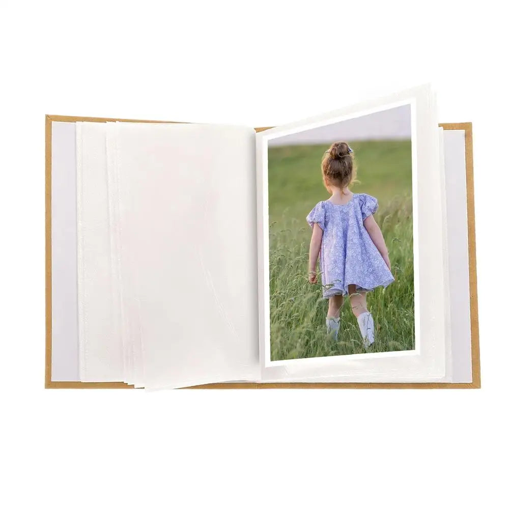 Young Kids Photo Book Heart Pattern Collectible Keepsake Memory Qme A CN