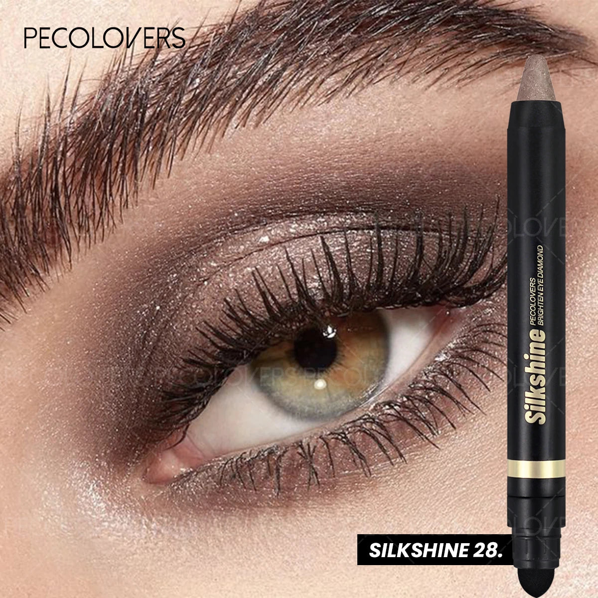 Double-head Eye Shadow Stick Eyeshadow Pen Brush Long-lasting Qme 28