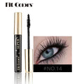 Color Mascara 14 Thick Curl Waterproof Non-smudding Natural Long Lasting Blue White Green Pink Black Eye Makeup Qme 14