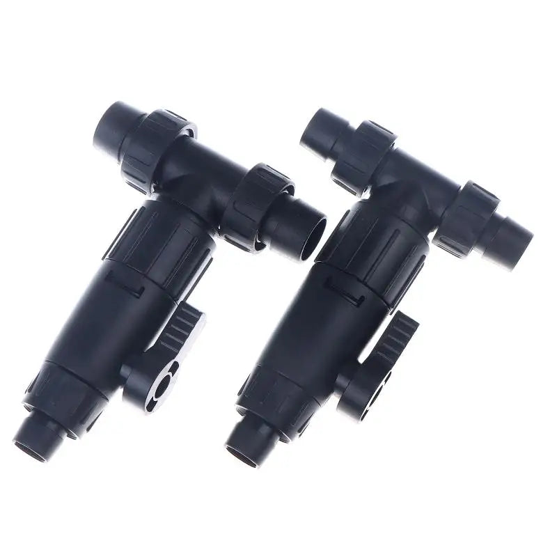 3-Way Valve Aquarium Filter Connector Accessories 12 Double Tap Quick Qme