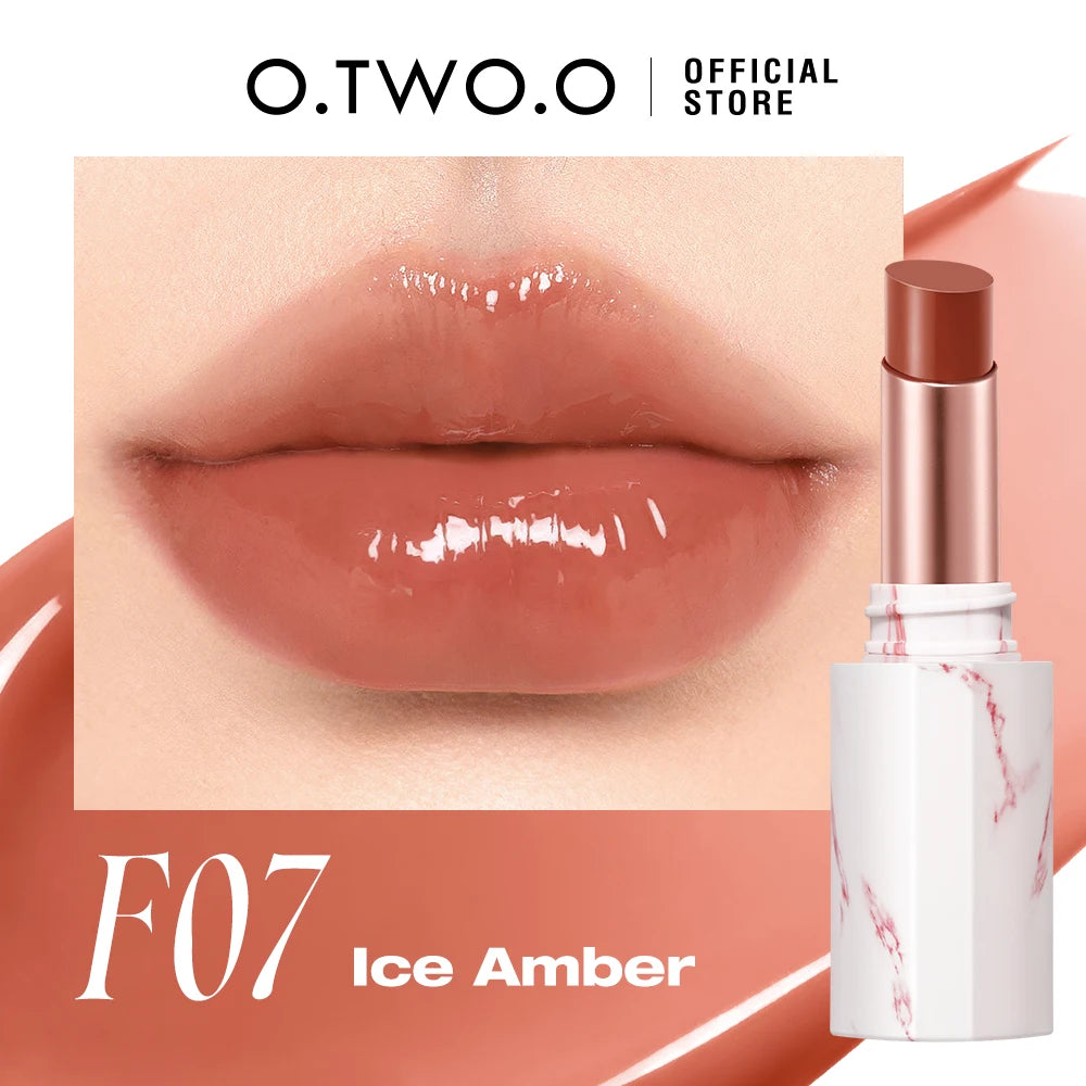 O TWO Glossy Lipstick Lip Tint Mirror Ice-film 24h Moisturize Nourish Qme F07 China Mainland Full Size