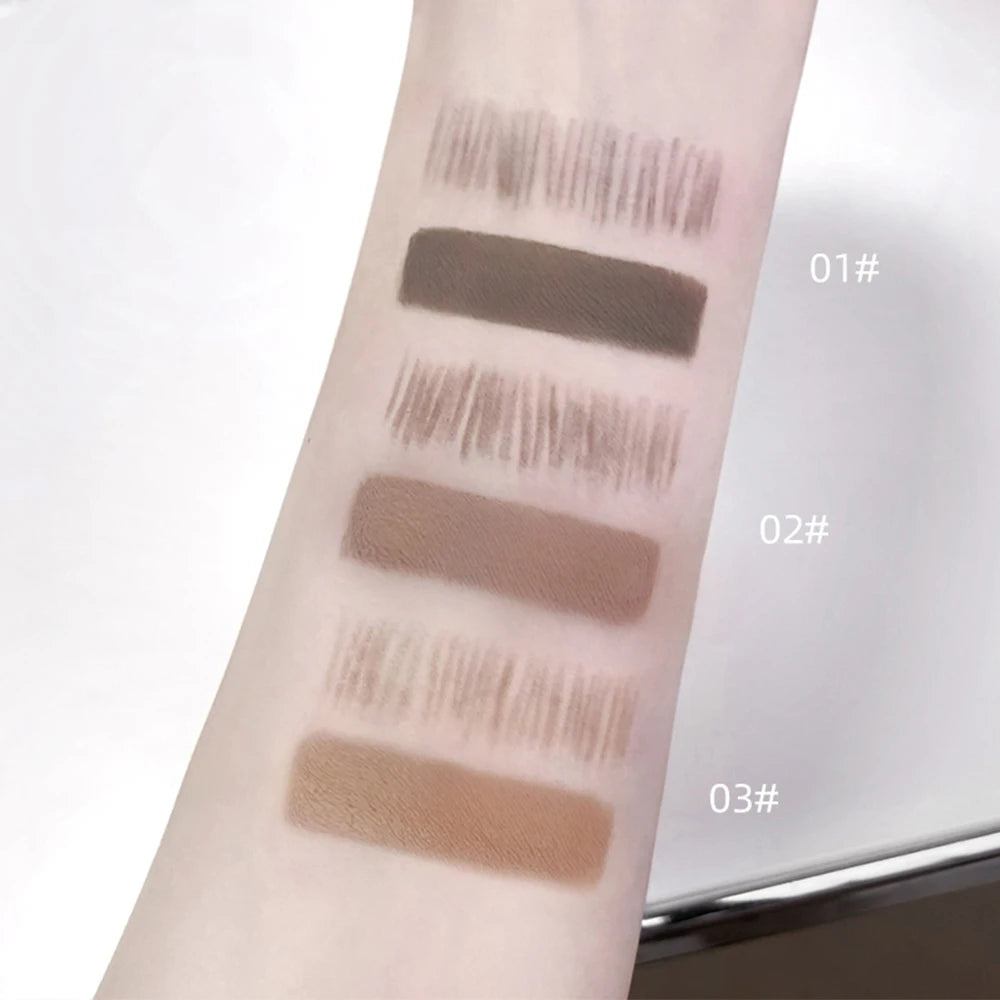 2-in-1 Dual-ended Eyebrow Pencil Tinting Mascara Waterproof Qme