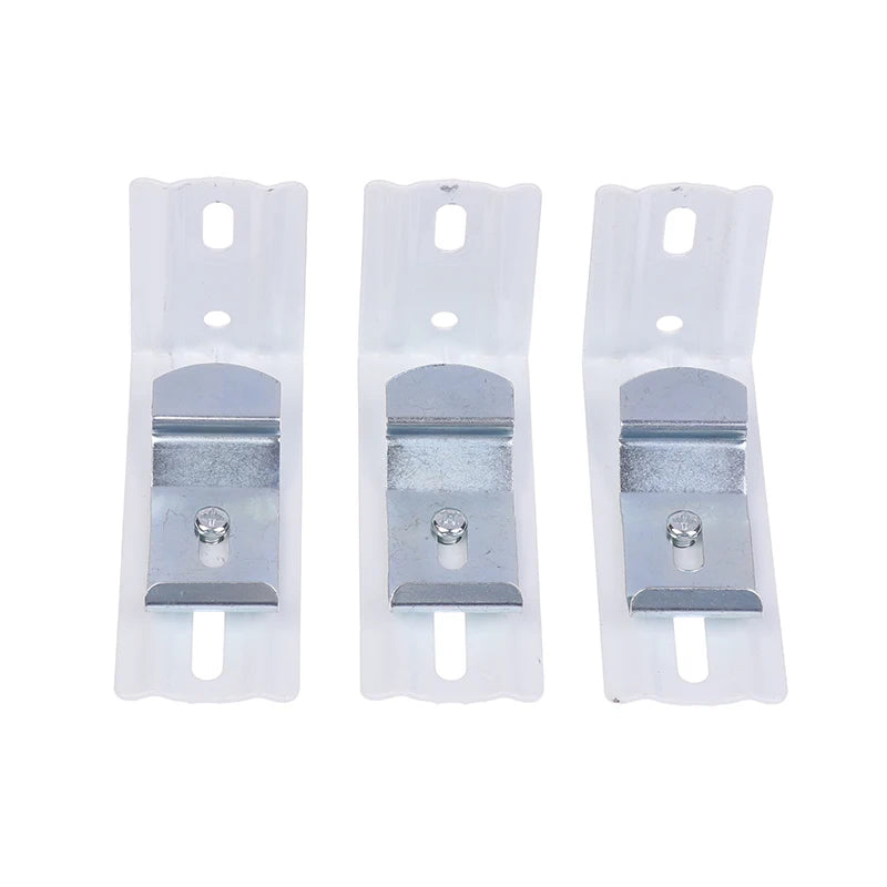 1/2Pcs 3Inch Vertical Blind Bracket Clips Metal Roller Shutter Pull Curtain Fixing Mounting Holder Accessories Qme