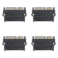 10-1PCS SATA Male To Female Power Data Converter 22Pin Power Data Adapter SATA To SATA Converter Qme 4PCS