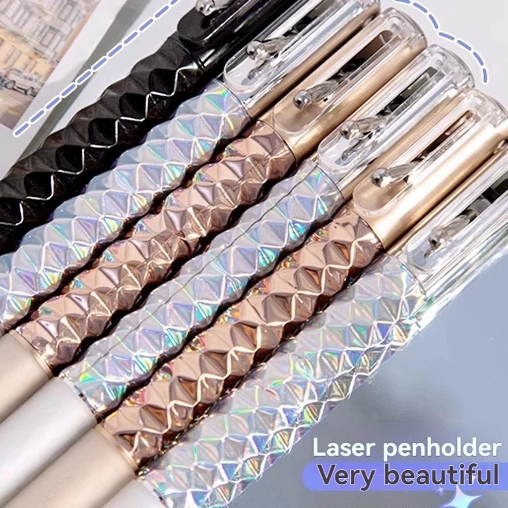 Mechanical Gel Pens Set , 0.5mm Black Ink Pens Fine Point Smooth Writing Pens, High-End Series for Office School Supplies Qme