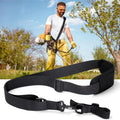 Adjustable Trimmer Shoulder Strap Breathable Padded Mesh Durable Hook For Lawn Care Yard Work Brush Cutter Accessories Qme B