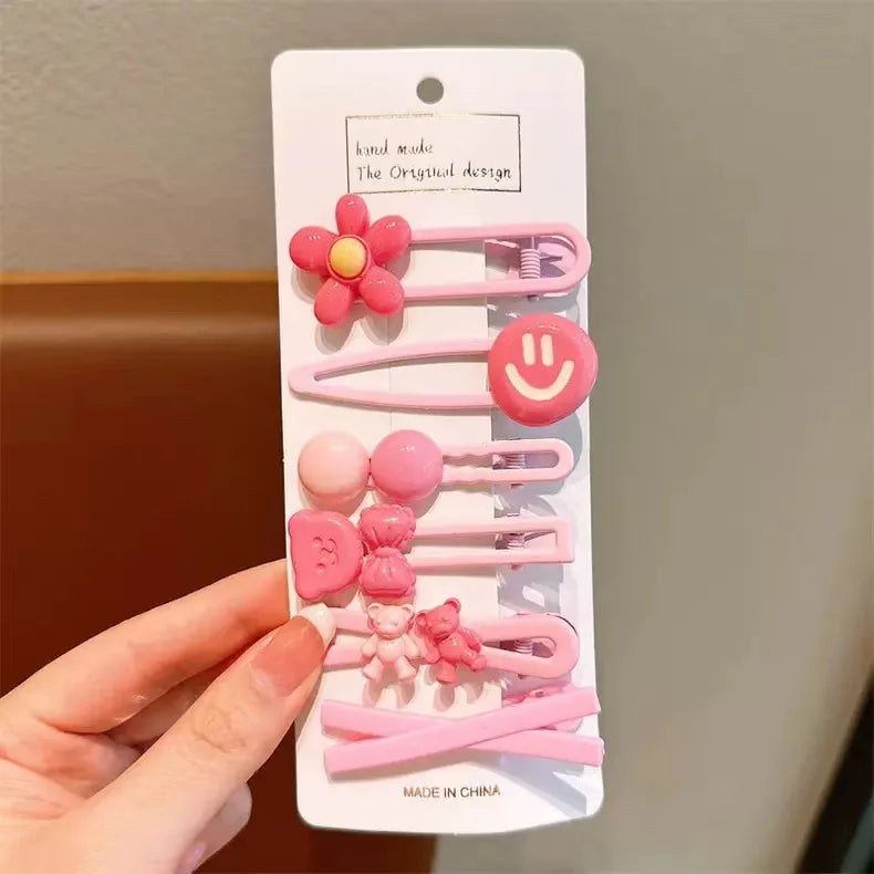 Colorful Stray-hair Duckbill Clip Kuroomi Student Cartoon Hair Girls Qme 19