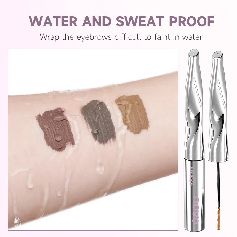 Long-Lasting Eyebrow Tinting Cream, Quick-Drying, Stain-Resistant, Non-Caking, Natural 3d Eyebrows Qme