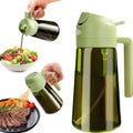 Light-blocking Dark Oil Sprayer Cooking 1 Olive Dispenser Bottle Qme Green