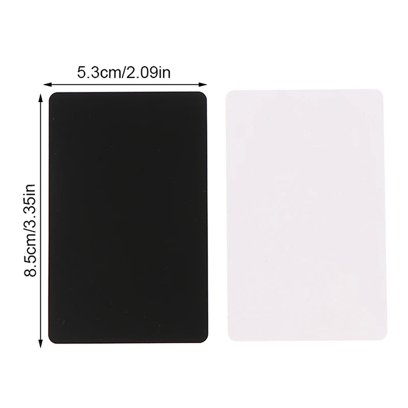 5 NFC215 Black White Cards Rewritable NFC NT-AG215 PVC Blank Easy Qme