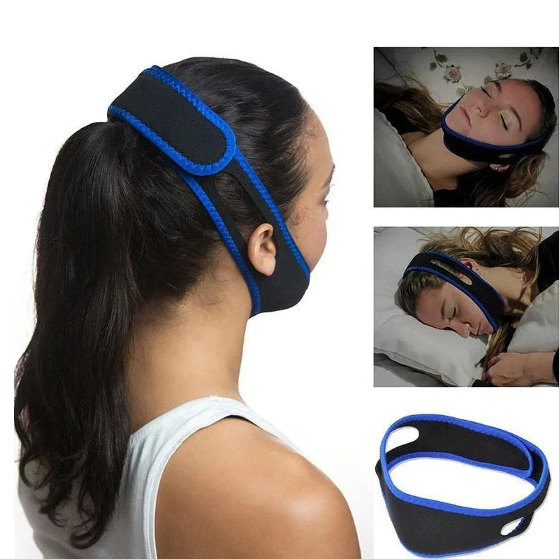 Adjustable Anti-snoring Belt Chin Support Facial Lifting Stretching Qme