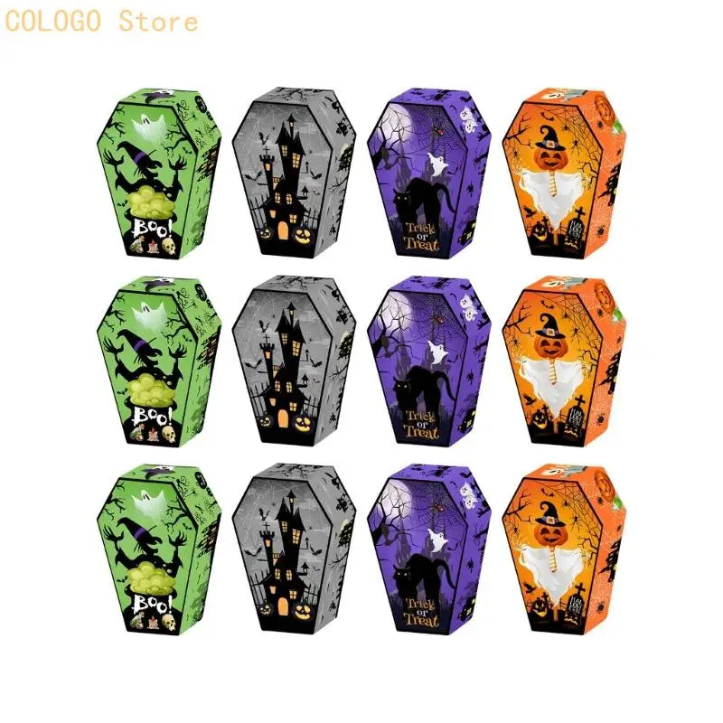 Halloween Themed Candy Packaging Boxes 250GSM Cardstock Party Qme China Mainland