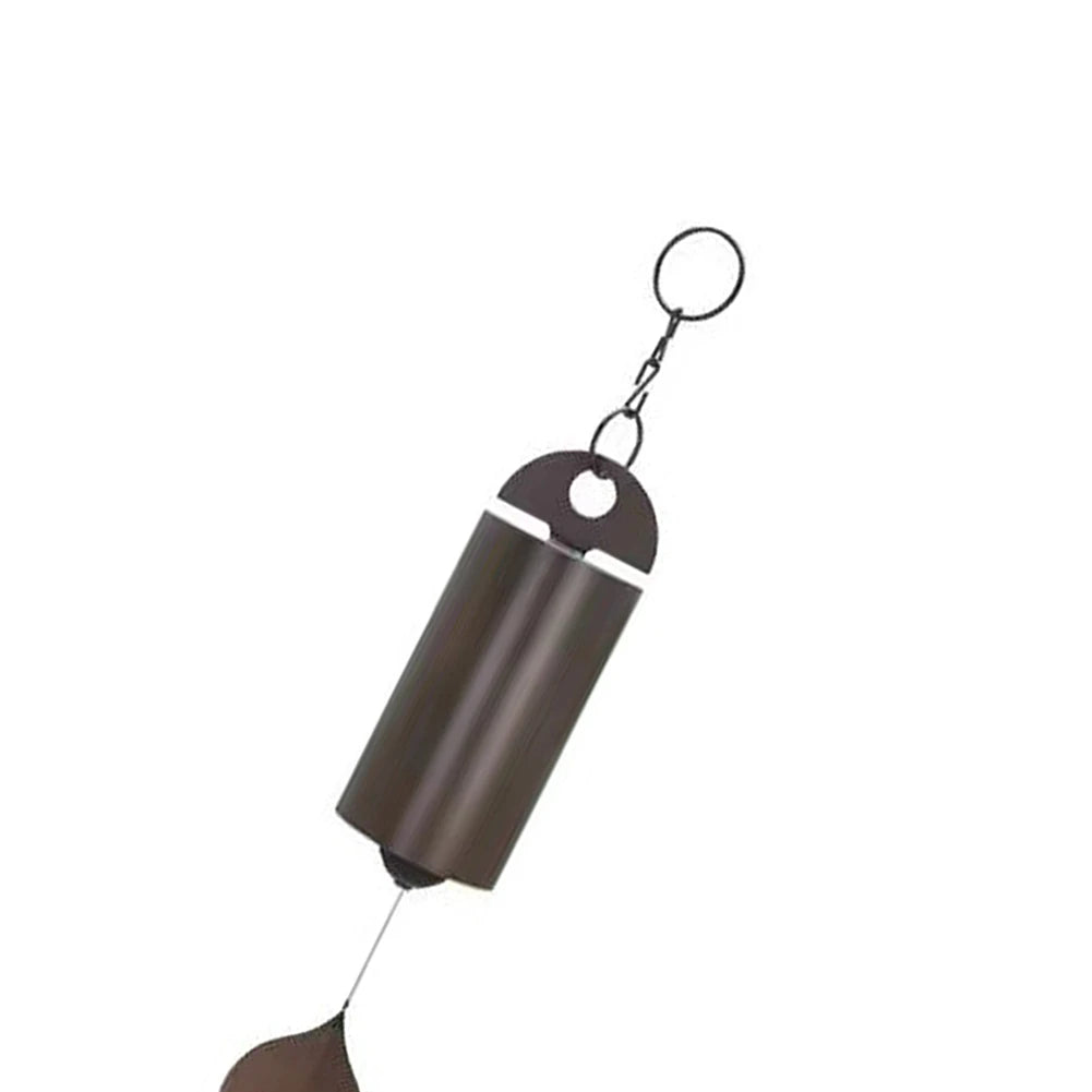 Wind Bell Retro Style Serenity Bell Wind Chimes Deep Resonance Metal Deep Tone Cylinder for Patio Yard Porch Garden Decor Qme