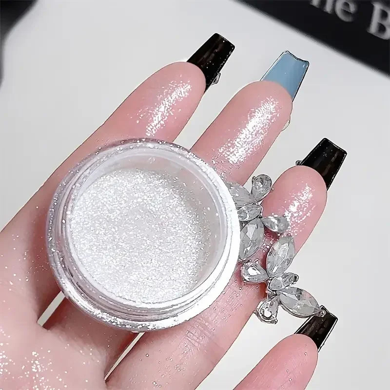 Sparkling Fairy Powder Highlighter -Shimmering Contour Blush for Brightening and Defining Your Features Create a Sparkling Look Qme 01