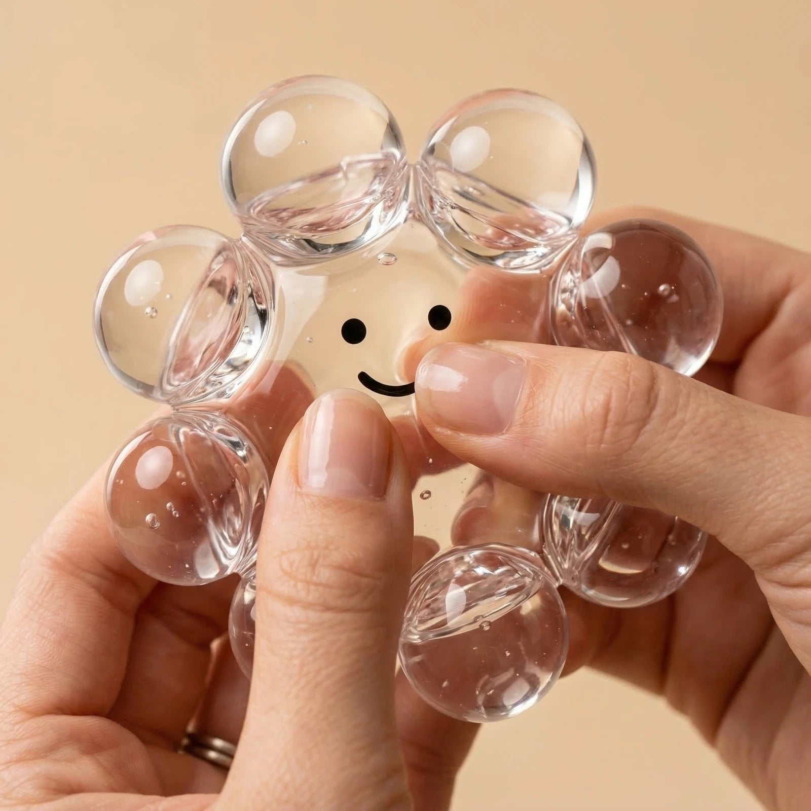 New Crystal Stress Relief Toy Soft Sensory Decompression Fidget Toy for Hand Exercise Party DIY Decoration Fun Gift Qme