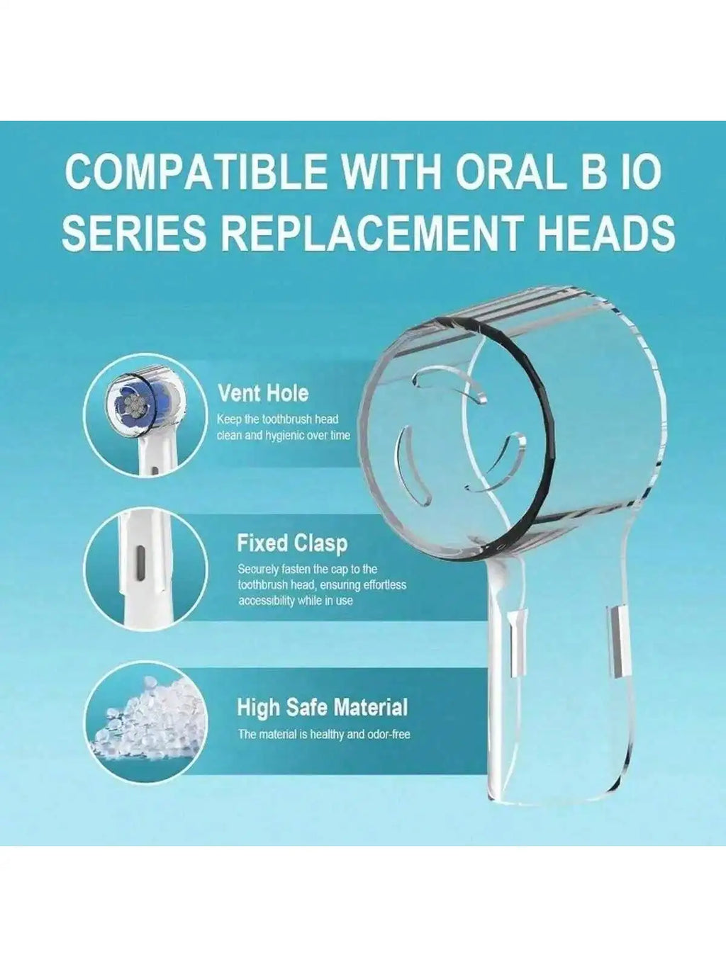 Toothbrush Head Covers Plastic Dust Cover Electric Care Replacement Qme