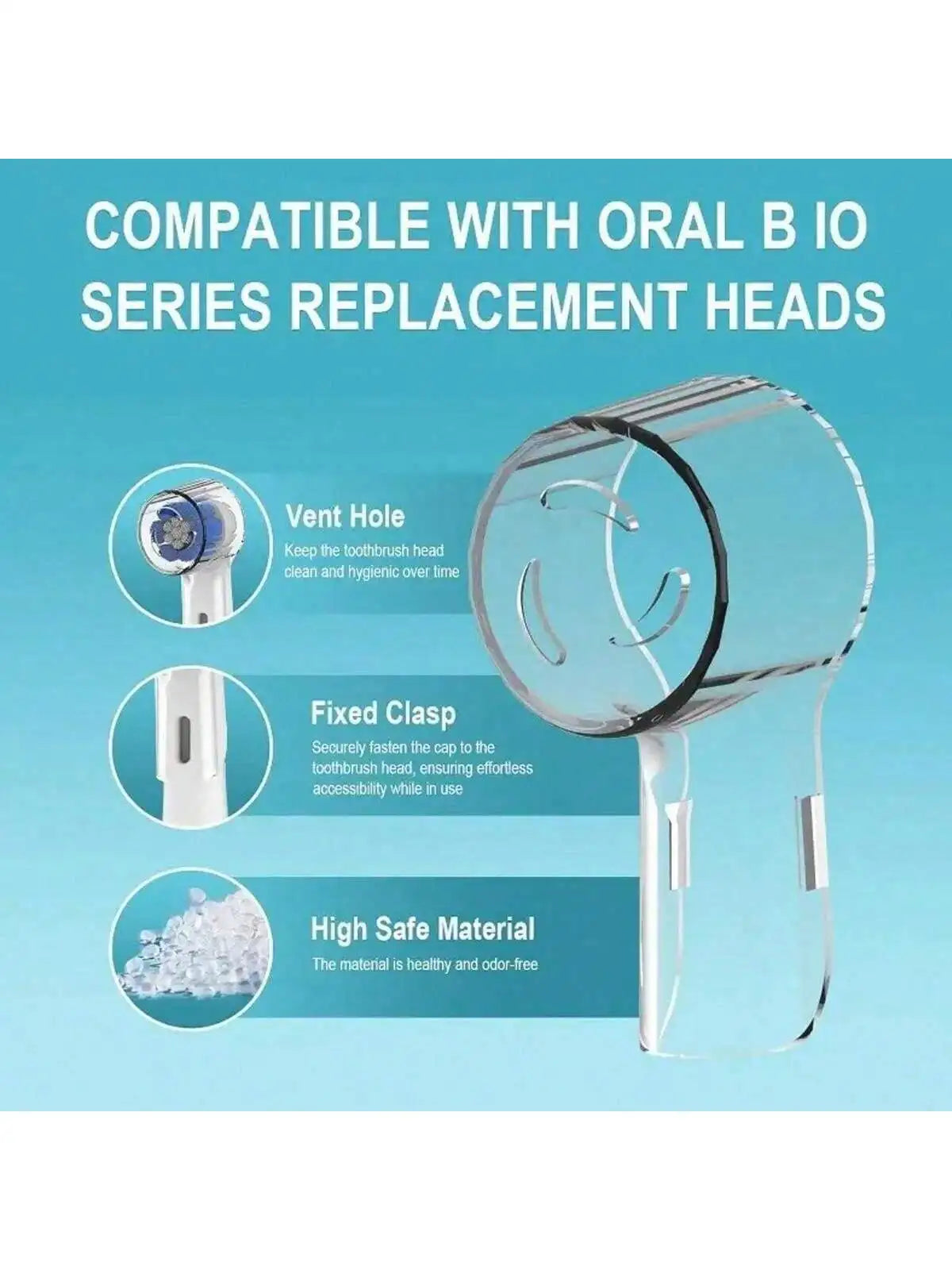 Toothbrush Head Covers Plastic Dust Cover Electric Care Replacement Qme