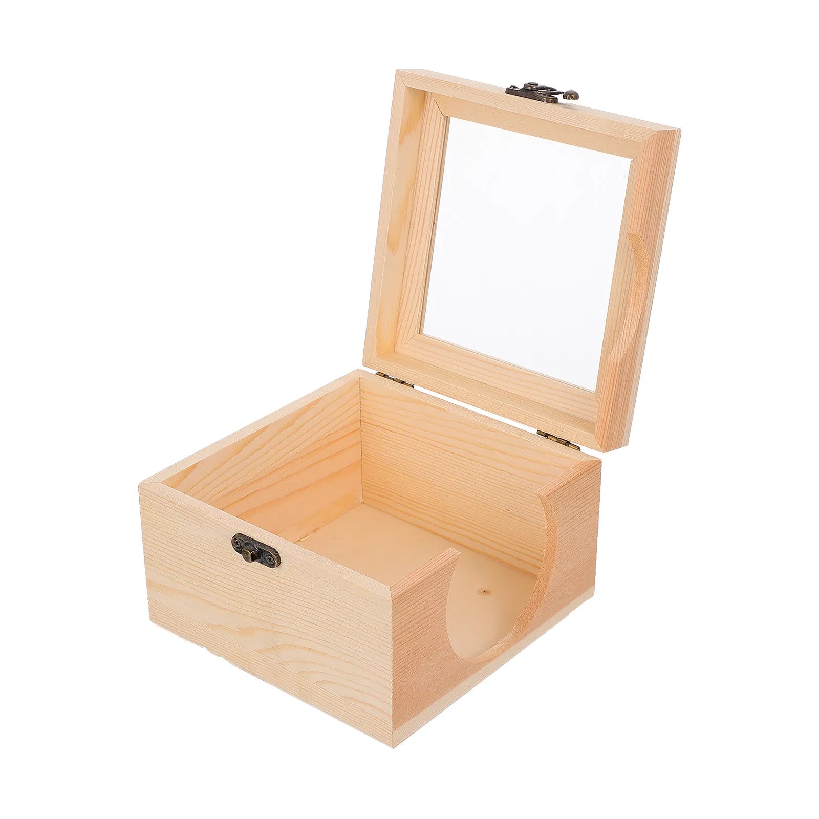 Wooden Hamster House Premium Natural Wood Strong Tear Resistant Small Pet Sleep Nest Hideout Shelter for Hamster Hedgehog Gerbil Qme