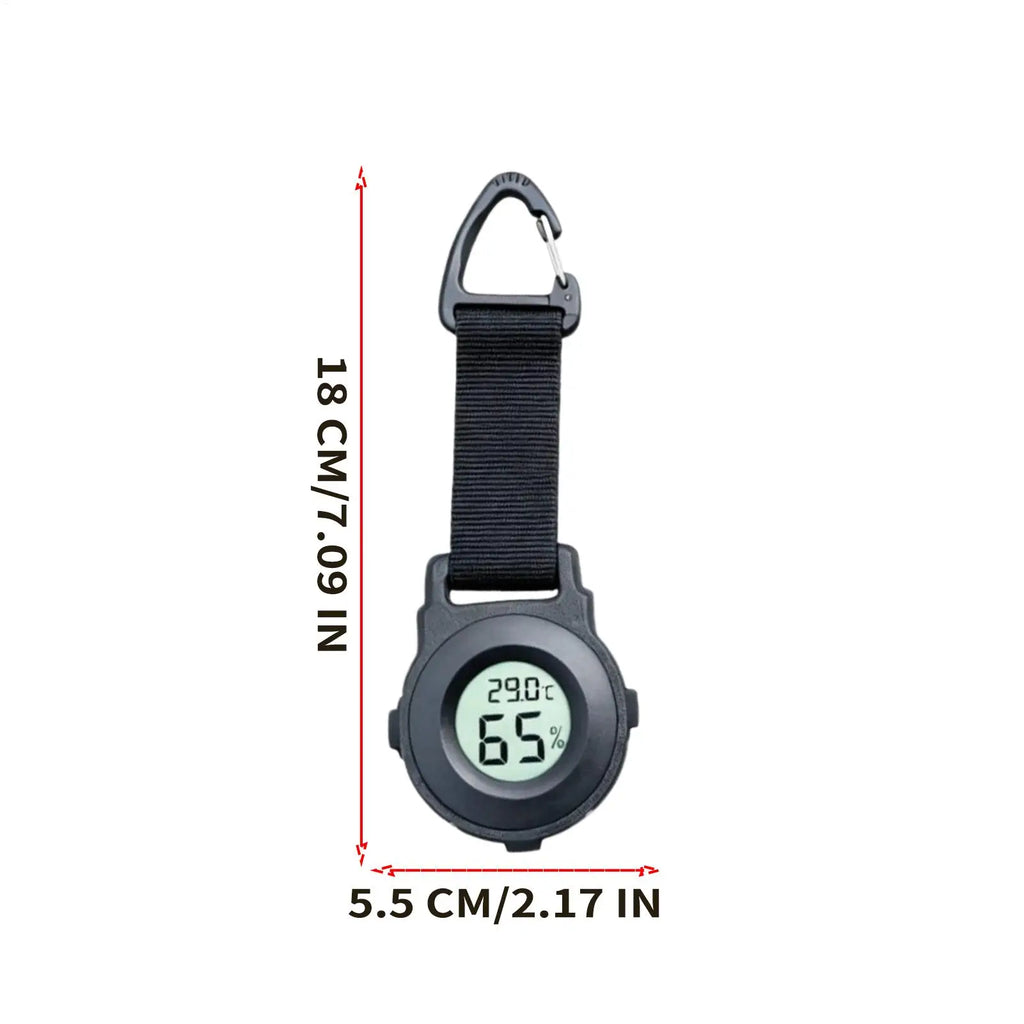 Hydrometer Humidity Meter Battery Operated Portable Precision Clip Qme