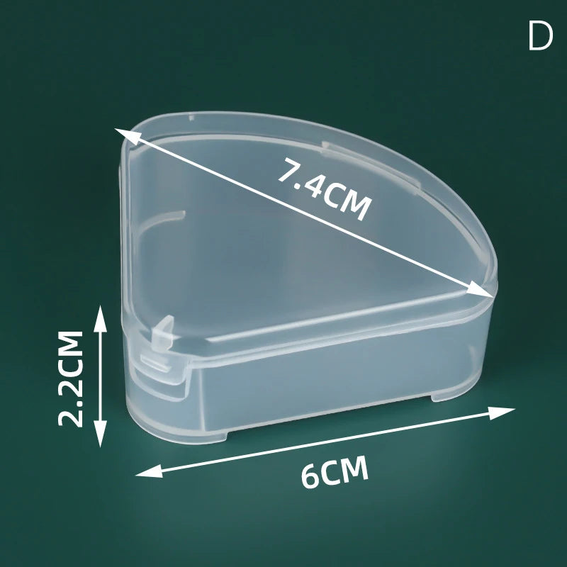 Portable Travel Cosmetic Bags Cosmetics Storage Case Plastic Box Qme D
