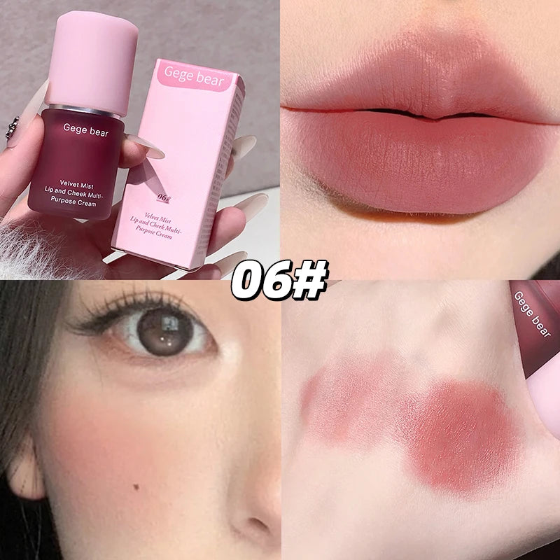 Gege Bear Smooth Multi-purpose Cream Expansion Cheek Blush Not Easy Qme GX1502-6
