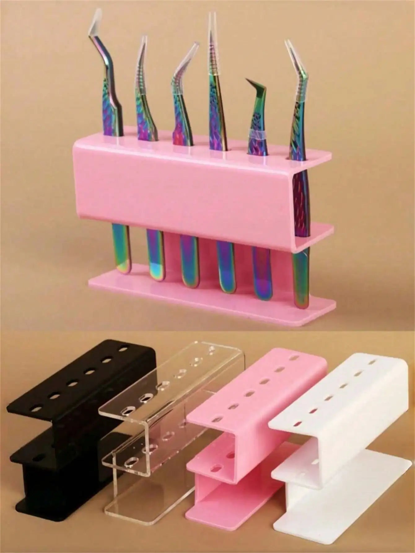 Acrylic Eyelash Tweezers Display Holder-eyelash Extension Qme
