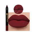 Matte Velvet Lipstick Pencil Waterproof Long Lasting Sexy Red Lip Sticks Non-Stick Cup Makeup Lip Tint Pencil Cosmetics 15Colors Qme 9