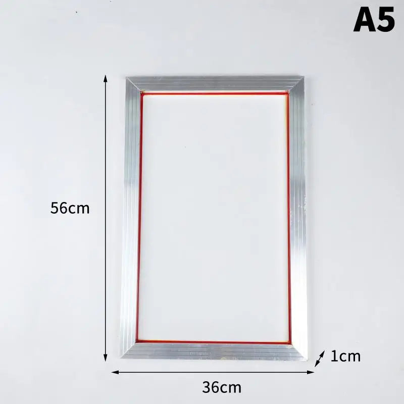 Aluminum Silk Screen Printing Frame T Shirt DIY Home Business Qme 3656cm No plug