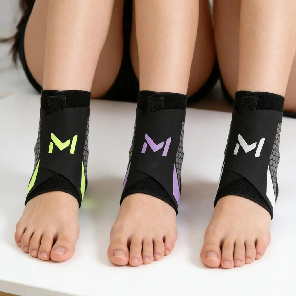 1pcs Ankle Sleeve Breathable Portable Support Sleeve Foot Brace Ankle Support Strap for Exercise Fitness Walking Running Hiking Qme
