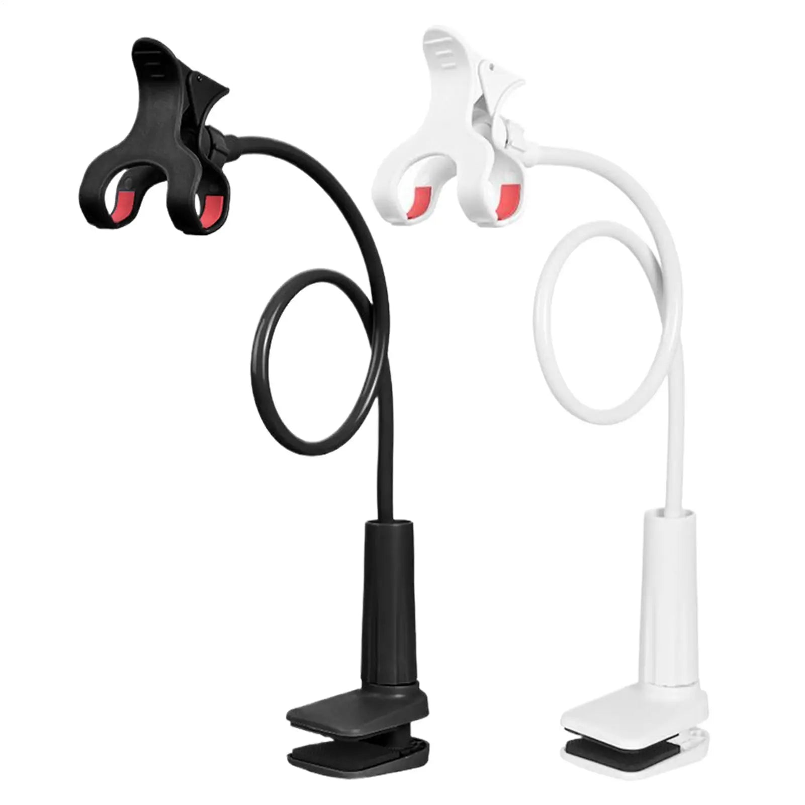 Phone Holder for Bed Lazy Phone Mount Bracket Gooseneck Phone Holder for Bed Flexible Long Arm Adjustable Clamp Clip Cell Phone Qme
