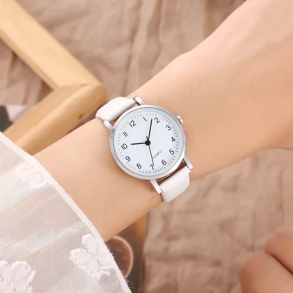 New student exam simple and fashionable electronic personality temperament watch quartz watch retro ins style Qme 5