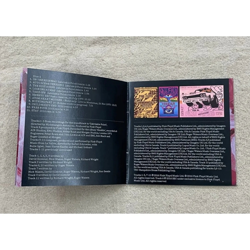 Vintage Rock Early Years Highlights CD, Abstract Fluid Art Cover, High-Fidelity Audio Disc for Music Fans, Home & Car Use Qme