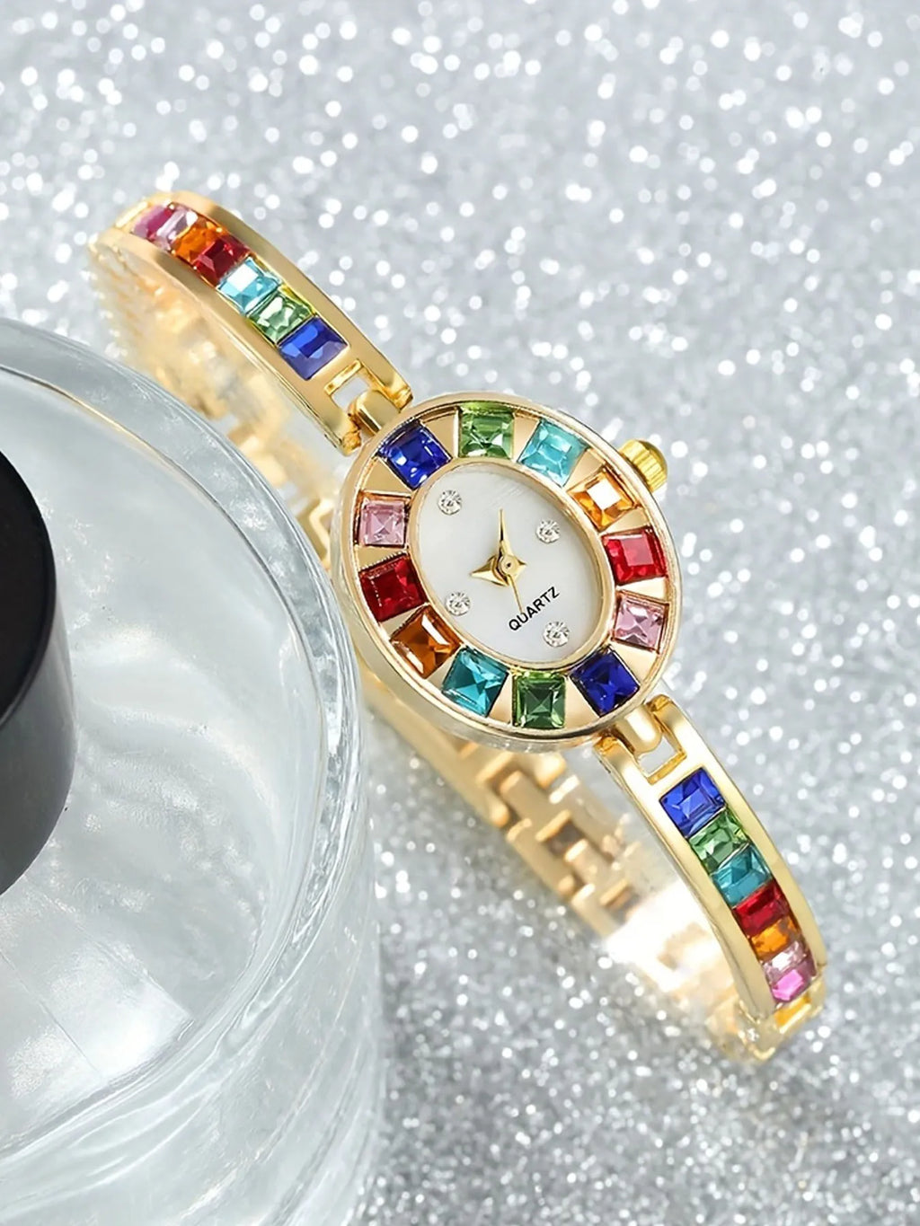 2-piece Women's Watch Fashion Watch Women's Versatile High end Women's Watch Women's Watch Set Qme