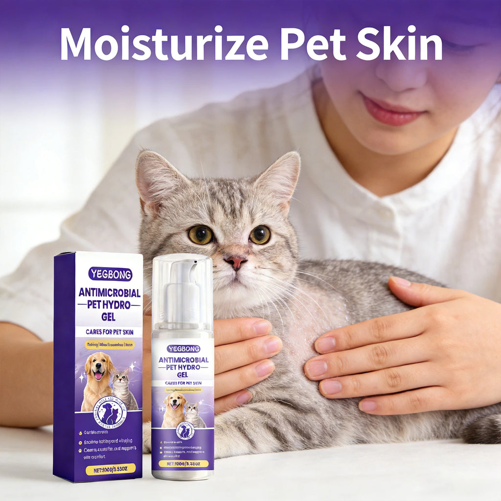 Pet Grooming Cleaning Gel Moisturizing Hypoallergenic Formula Remove Dirt Soothing Skin Eliminate Odor Daily Pet Skin Care Gel Qme
