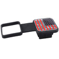 Trailer Hitch Receiver Cover Plug Waterproof Tow Plug Tube Cap Protector Dustproof 2 Inch Receiver Auto Square Plug Qme b
