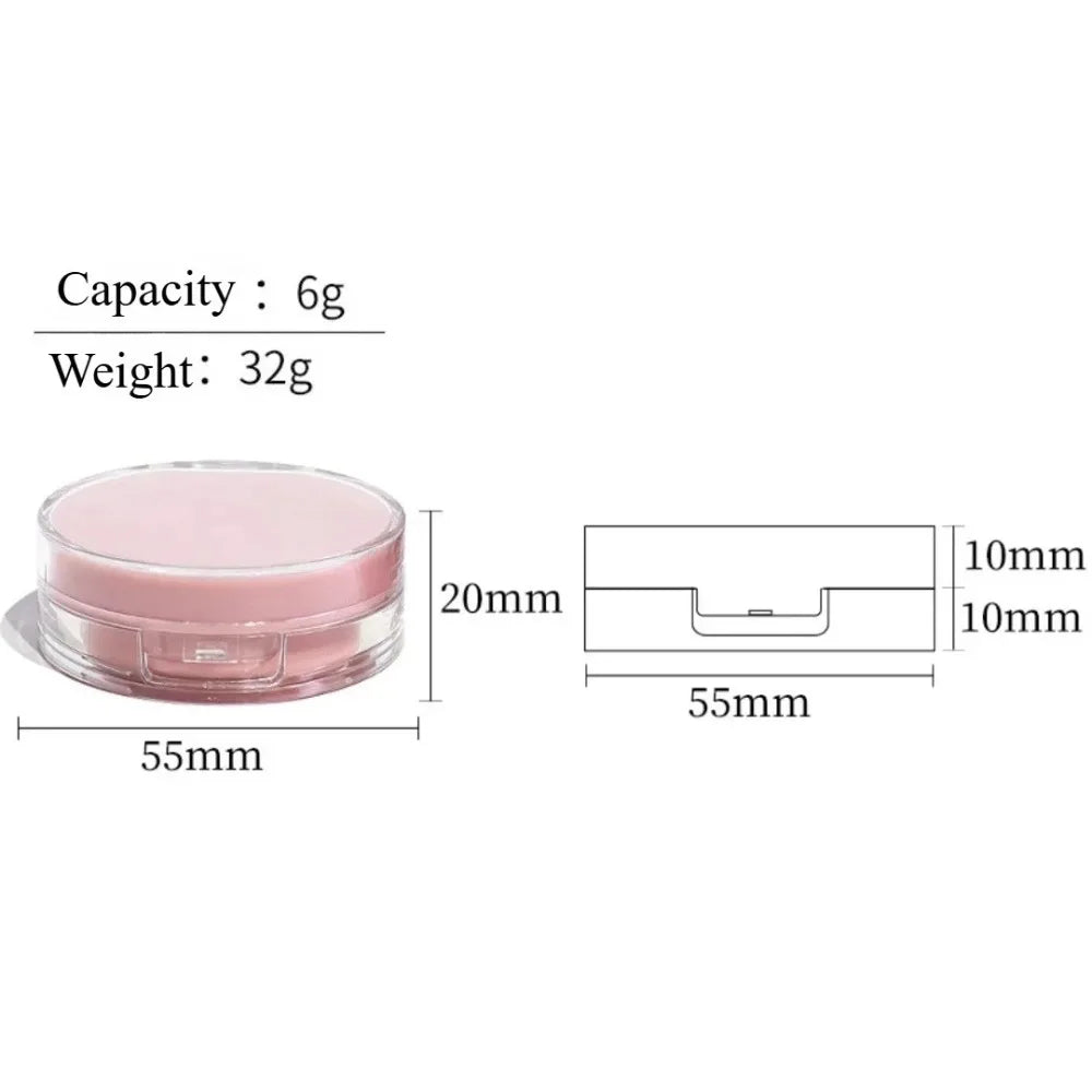 Refillable Mini Air Cushion Case Empty Puff Box Portable DIY Cosmetic Qme