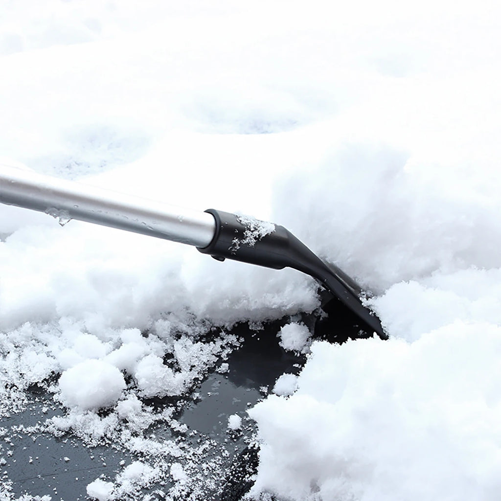 Car Snow Scraper Extendable Length Winter Ice Removal Tool Clear Qme